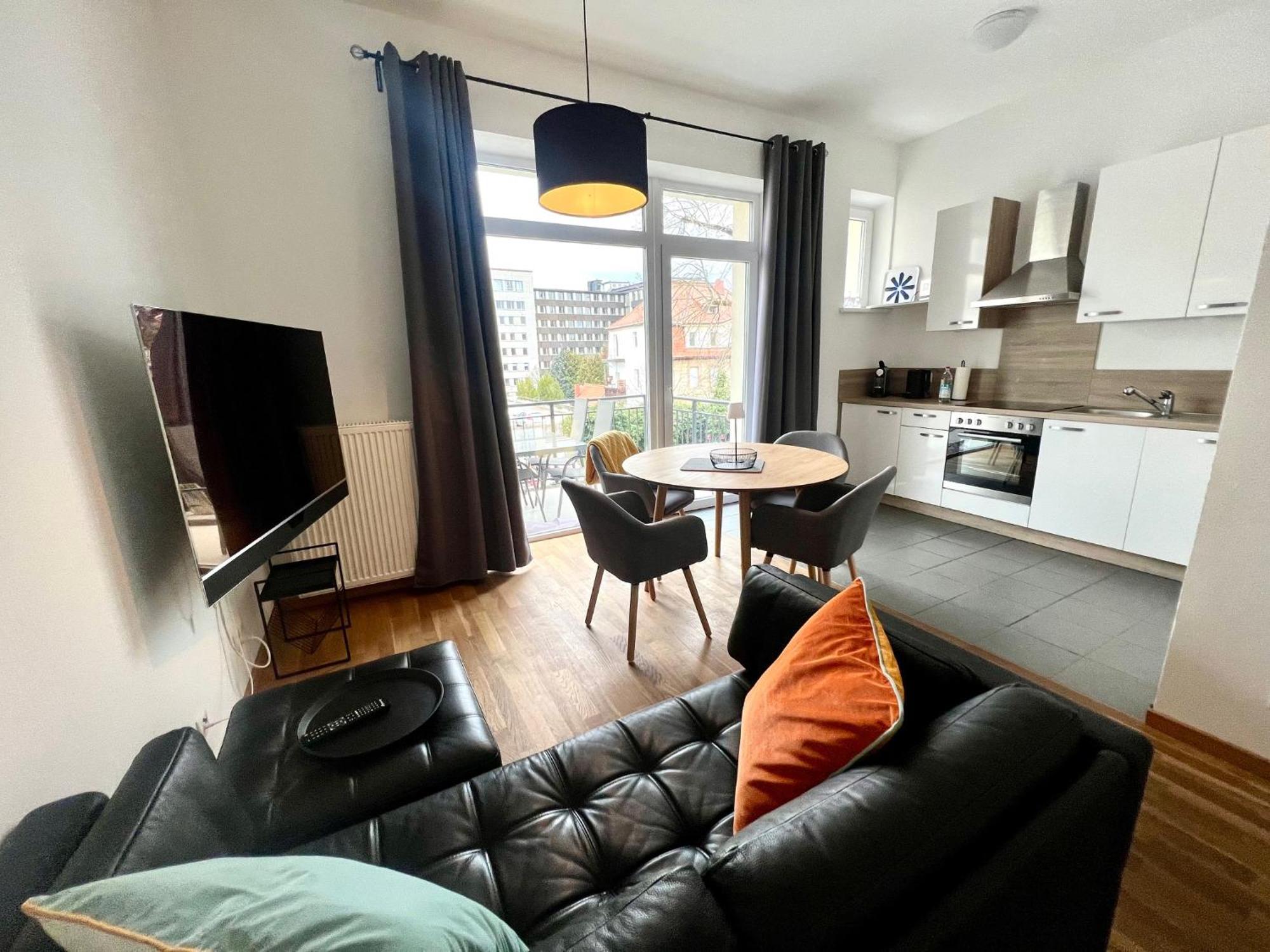 Cooles City-Appartment - Balkon Bayreuth Zewnętrze zdjęcie
